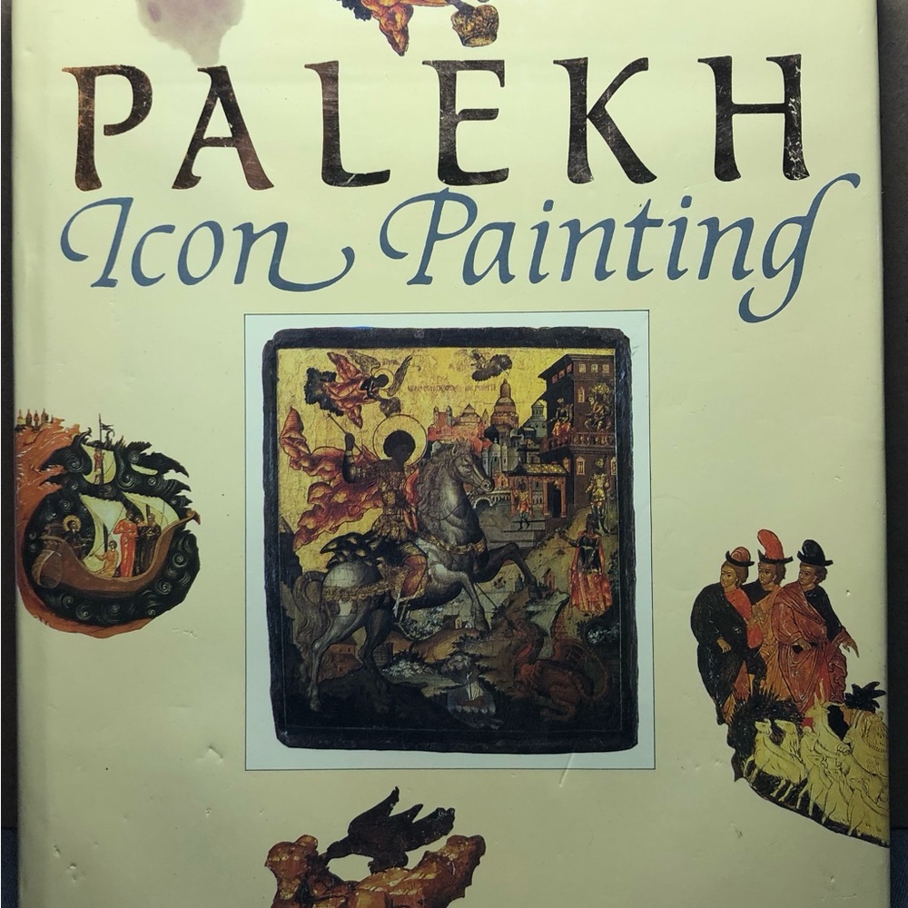 Palekh Icon Painting Hardcover 1994 First Edition ~ Russian & English Text